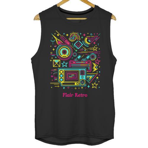 Iconic Nostalgia Vintage Graphic Unisex Tank Top - Figerry