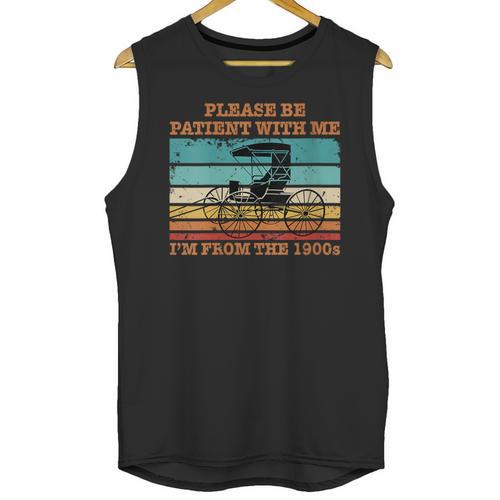 I'm From The 1900s Vintage Retirement Unisex Tank Top - Figerry