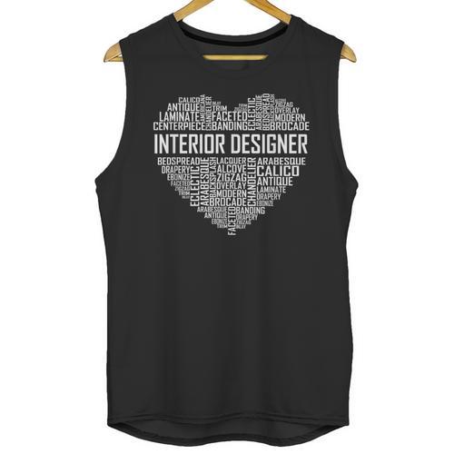 Interior Er Heart Graduation Unisex Tank Top - Best Gift Smart