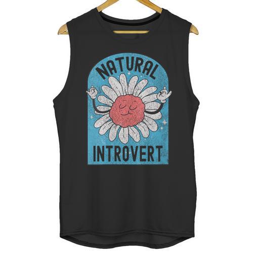 Introvert Cute Anti-Social Shy Person Inner Strength Unisex Tank Top - Raresse