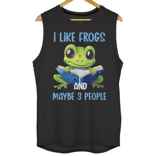 Introvert Herpetologists Amphibian Frog Lover Unisex Tank Top - Raresse
