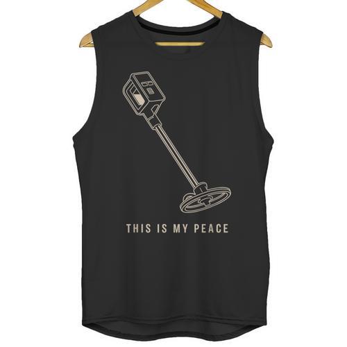 Introvert Metal Detector Hobbyist Quiet Detectorist Unisex Tank Top - Raresse