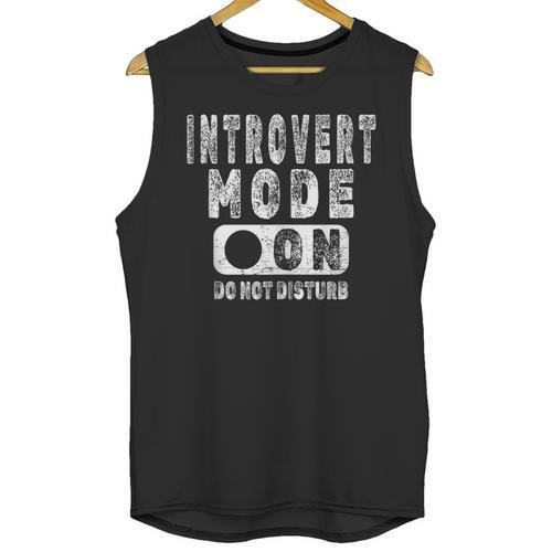Introvert Mode On Introverted Person Joke Unisex Tank Top - Raresse