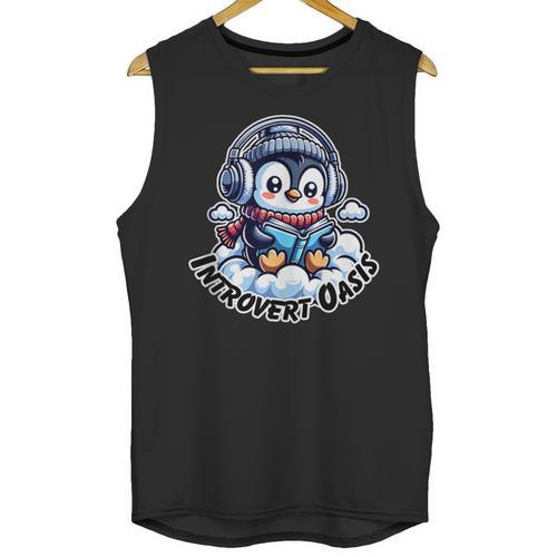 Introvert Oasis Unisex Tank Top - Raresse