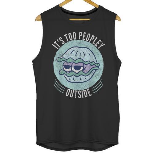 Introvert Too Peopley Anti-Social Shy Person Unisex Tank Top - Raresse