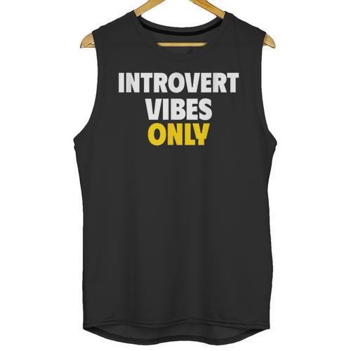 Introvert Vibes Only Unisex Tank Top - Raresse