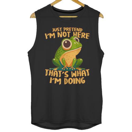 Introverts Thats What Im Doing Just Pretends Unisex Tank Top - Raresse