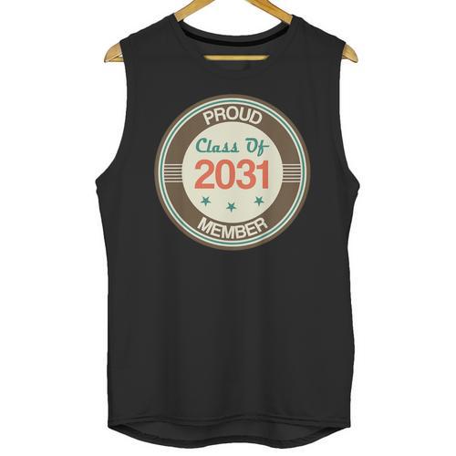 Kids Class Of 2031 Shirt Back To School Future Graduation Unisex Tank Top - Best Gift Smart