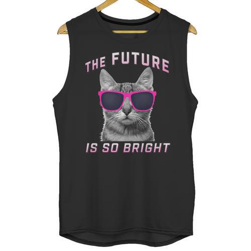 Kids Cool Future Is Bright Kids Graduation Or Birthday Unisex Tank Top - Best Gift Smart