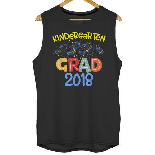 Kids Kindergarten Graduation Graduate Shirt Unisex Tank Top - Best Gift Smart