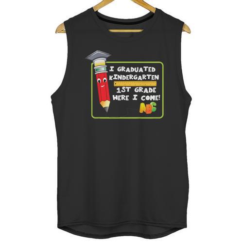Kids Kindergarten Graduation Students Going To 1st Grade Unisex Tank Top - Best Gift Smart