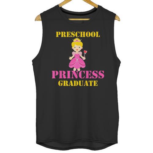 Kids Princess Graduate Prek Preschool Graduation Tshirt For Girls Unisex Tank Top - Best Gift Smart