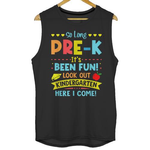 Kids So Long PRE-K It's Been Fun Graduation Unisex Tank Top - Best Gift Smart