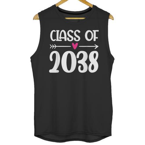 Kindergarten Class Of 2038 First Day School Graduation Girls Unisex Tank Top - Best Gift Smart