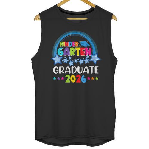Kindergarten Graduation 2026 Pre-k Graduate Kids Boys Girls Unisex Tank Top - Best Gift Smart