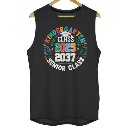 Kindergarten Graduation Class Of 2025 Senior 2037 Class Unisex Tank Top - Best Gift Smart
