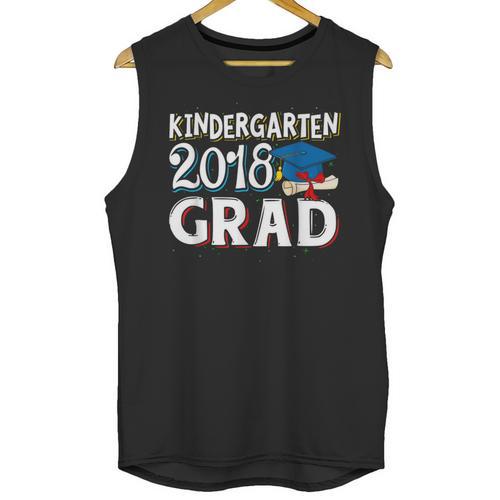 Kindergarten Graduation Shirt Boys Girls Graduate Unisex Tank Top - Best Gift Smart