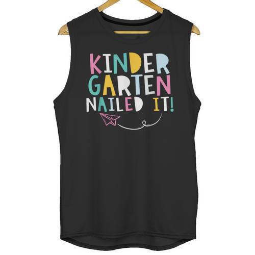 KINDERGARTEN Graduation TShirt 2018 Last Day Of School Unisex Tank Top - Best Gift Smart