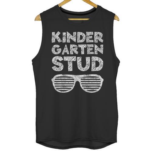 Kindergarten Stud Shirt Girl Boy Back To School Graduation Unisex Tank Top - Best Gift Smart