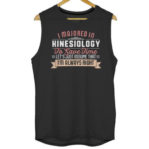Kinesiology Major Student Shirt Graduation Unisex Tank Top - Best Gift Smart