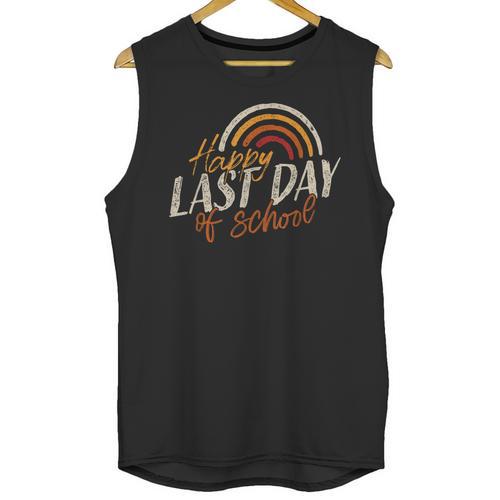 Last Day Of School Shirt For Teacher Kids Student Graduation Unisex Tank Top - Best Gift Smart
