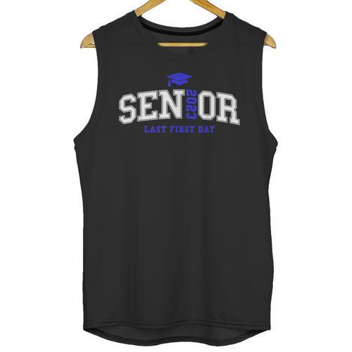 My Last First Day Senior 2023 Back To School Graduation 2023 Unisex Tank Top - Best Gift Smart
