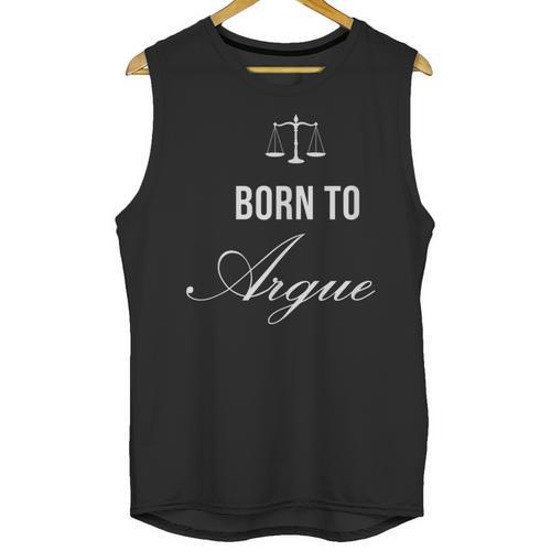 Lawyer Born To Argue Law Student Graduation Attorney Unisex Tank Top - Best Gift Smart