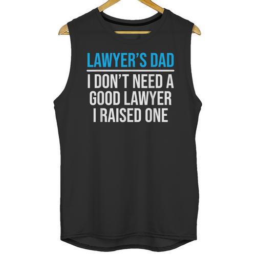 Lawyer's Dad Father Law School Graduation Unisex Tank Top - Best Gift Smart