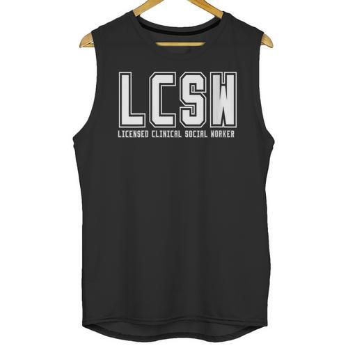 LCSW Licensed Clinical Social Worker Graduation Unisex Tank Top - Best Gift Smart