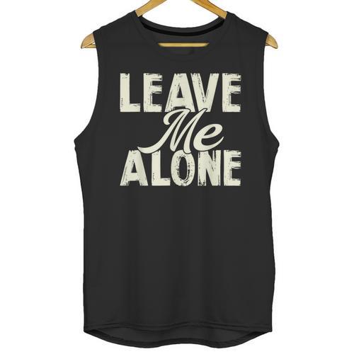 Leave Me Alone I Introvert Unisex Tank Top - Raresse