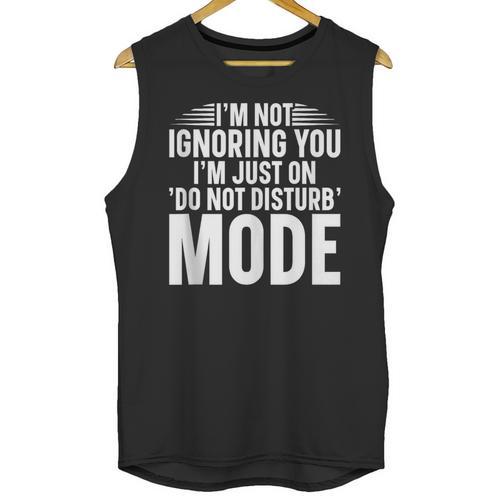 Leave Me Alone Tee Introvert Humor Unisex Tank Top - Raresse