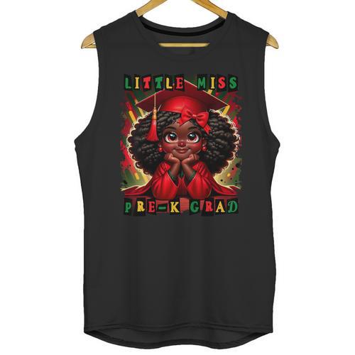 Little Miss Pre-K Grad 2026 Girl Preschool Graduation Unisex Tank Top - Best Gift Smart