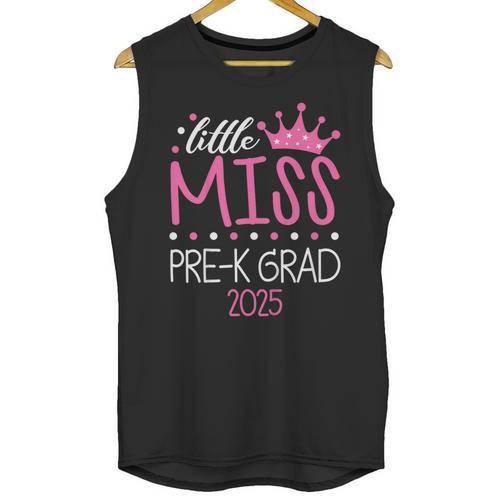 Little Miss Pre-K Grad Preschool Prek Graduation 2025 Unisex Tank Top - Best Gift Smart