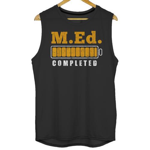 Master Graduation Completed Master Of Education Teacher Men Women Unisex Tank Top - Best Gift Smart