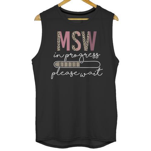 Master Social Worker MSW Graduation Social Work Student Unisex Tank Top - Best Gift Smart