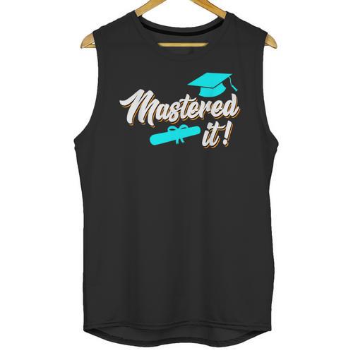 Mastered It Master Graduation Man Master 2026 Unisex Tank Top - Best Gift Smart