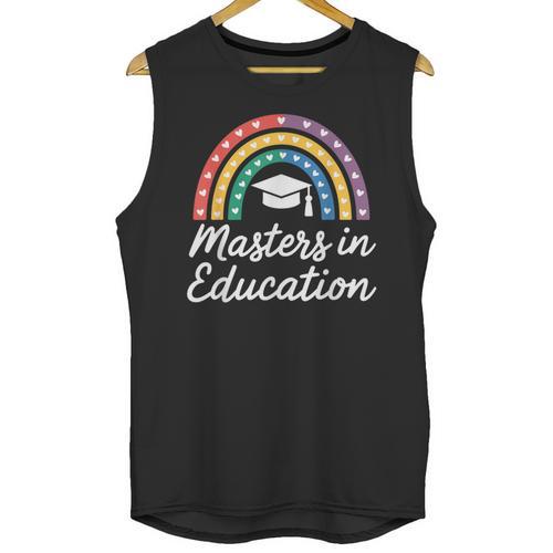 Masters Degree In Education Graduation Matching Graduate Unisex Tank Top - Best Gift Smart