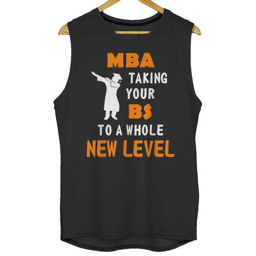 Masters Degree Graduation Shirt For MBA Grad Student Unisex Tank Top - Best Gift Smart