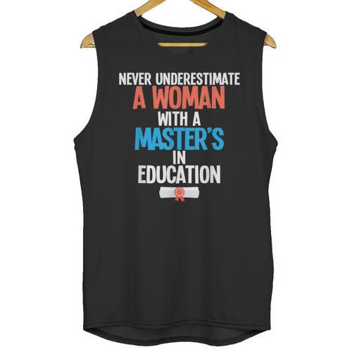 Masters In Education Degree Graduation Women MeD Unisex Tank Top - Best Gift Smart