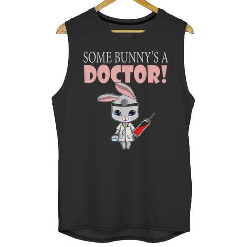 Med School Graduation Bunny Medical New Doctor Unisex Tank Top - Best Gift Smart