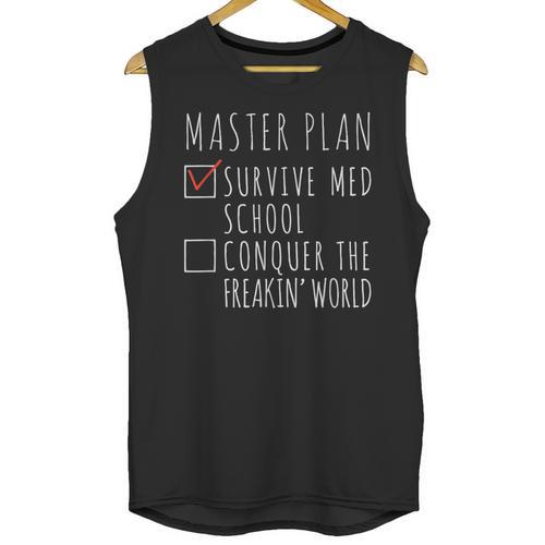 Med School Student Future Doctor Graduation Unisex Tank Top - Best Gift Smart