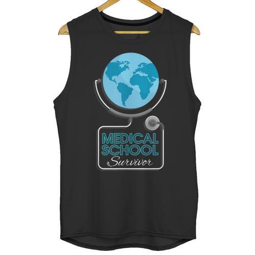 Medical School Survivor Med Graduation Unisex Tank Top - Best Gift Smart