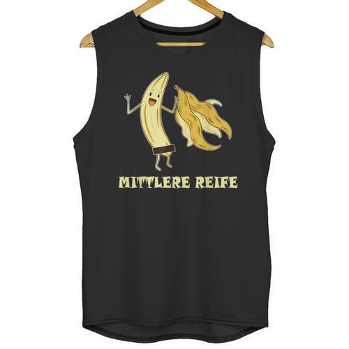 Medium Mature Banana Banana Real School Graduation Celebrations Unisex Tank Top - Best Gift Smart