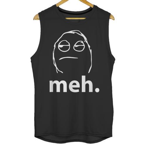 Meh Shirt Teacher Idea College Geek Graduation Tshirt Unisex Tank Top - Best Gift Smart