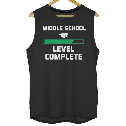 Middle School Graduation Shirt 8th Grade Unisex Tank Top - Best Gift Smart