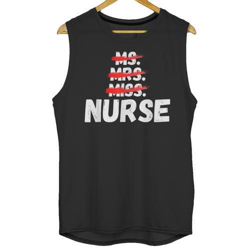 MsMrs Miss NURSE Nursing Graduation Unisex Tank Top - Best Gift Smart