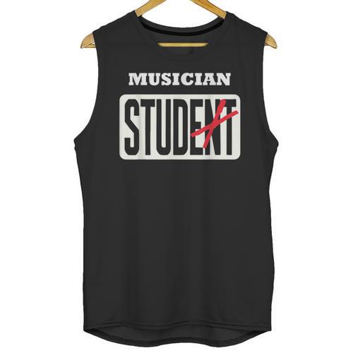 MUSICIAN Student Shirt Graduation MUSICIAN Stud Unisex Tank Top - Best Gift Smart