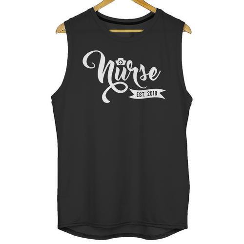 New Nurse 2018 Nursing School Graduate Graduation Shirt Unisex Tank Top - Best Gift Smart