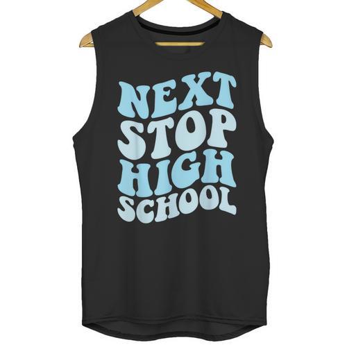 Next Stop High School Elementary School Graduation 2025 Unisex Tank Top - Best Gift Smart