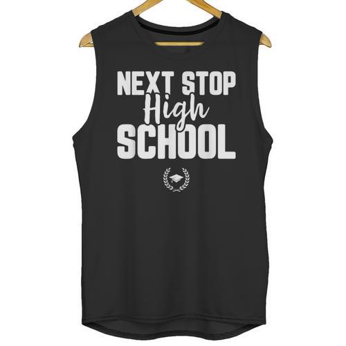 Next Stop High School Graduation T-Shirt Unisex Tank Top - Best Gift Smart